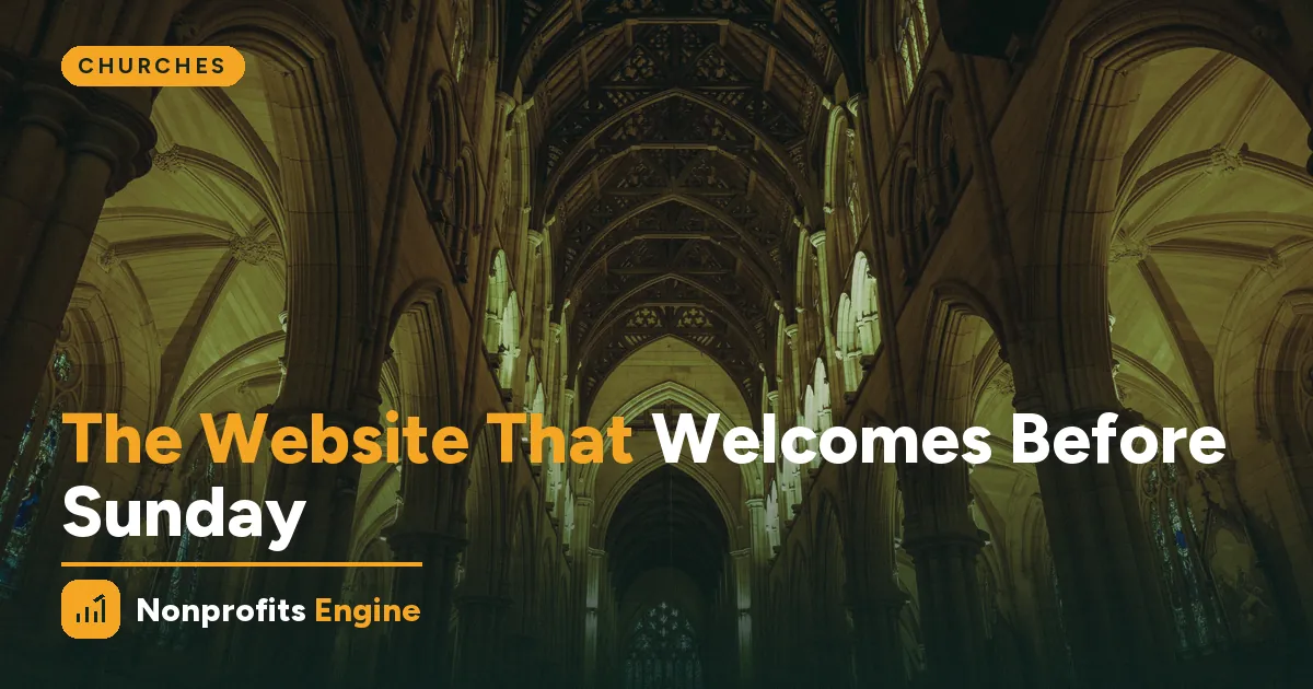 Churches — The Church Website That Welcomes Visitors Before They Arrive