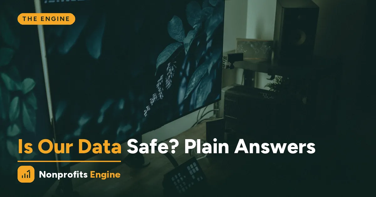 The Engine — Is Our Data Safe? How We Handle Your Information